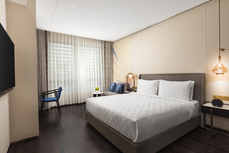 Bedroom 4, HUALUXE Hotels and Resorts SHANGHAI CHANGFENG PARK, Shanghai