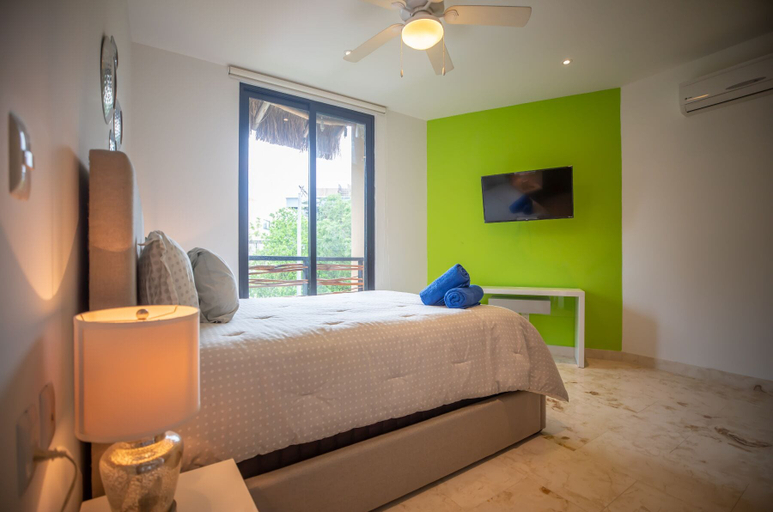 Bedroom 3, New Apartment Private Pool and Terrace, Cozumel
