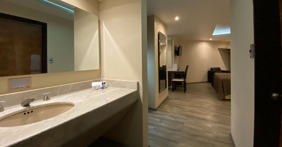 Bathroom 4, Hotel Escala Central del Norte, Mexico City