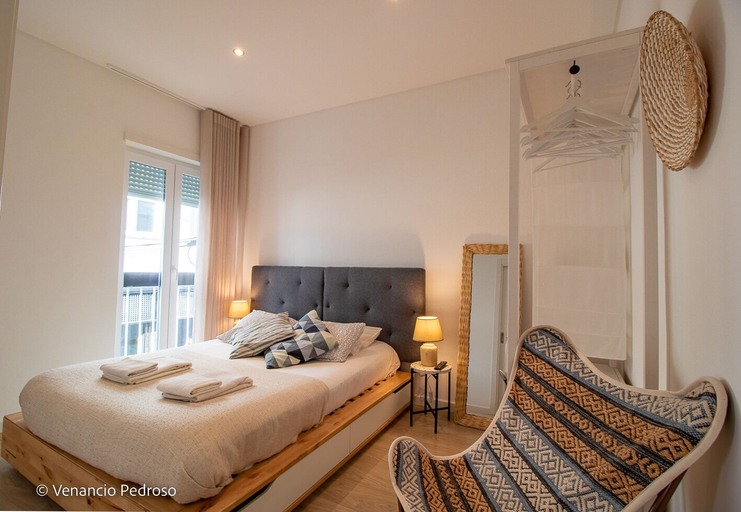 Bedroom 4, Nesha Flats Ericeira, Mafra