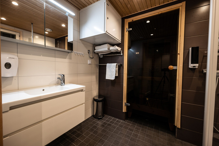 Bathroom 4, Ranua Resort Holiday Villas, Lapland