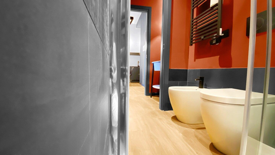 Bathroom 3, BNB Capital Milano Central Station - Red, Milano