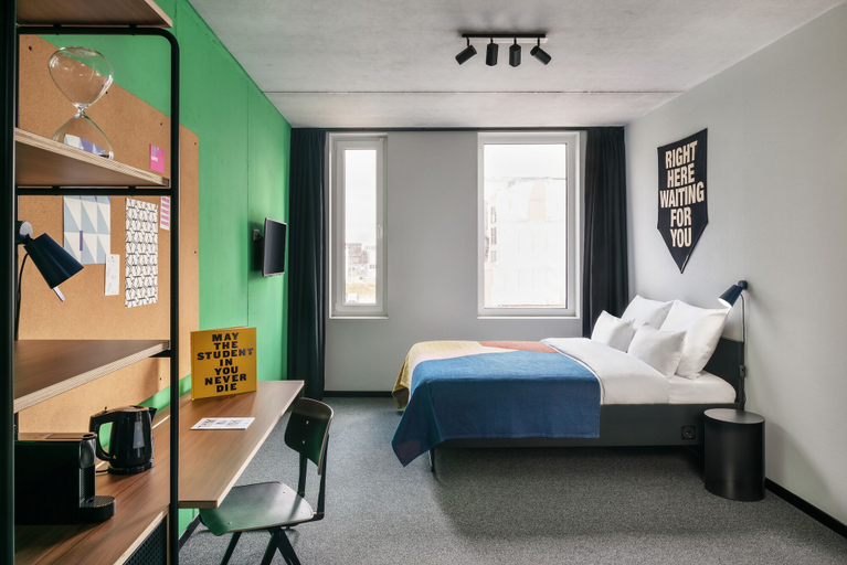 Bedroom 3, The Social Hub Delft, Delft