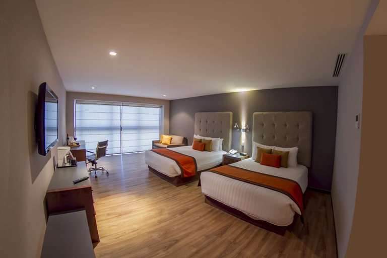 Bedroom 3, El Diplomatico Hotel, Mexico City