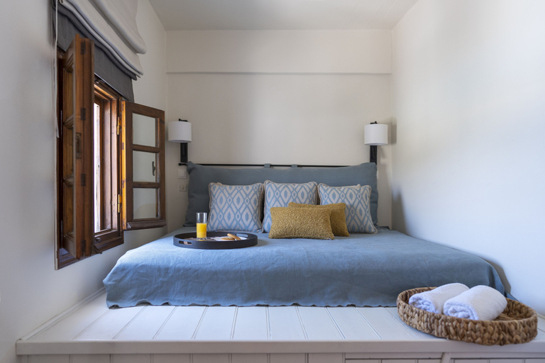 Bedroom 4, Maris Lindos, Suites and Apartments, South Aegean