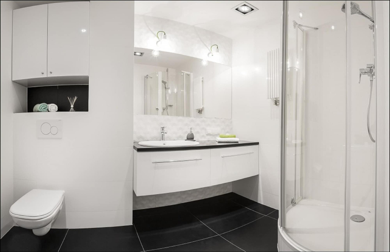 Bathroom 4, P&O Apartments Nowogrodzka, Warsaw
