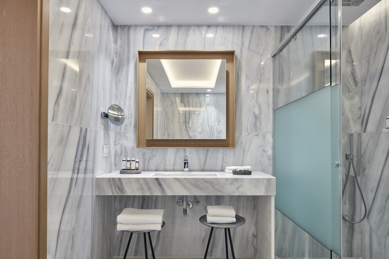Bathroom 5, Myconian Korali Relais & Chateaux, South Aegean