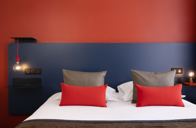 Bedroom 3, Hôtel Le Bugatti, Bas-Rhin