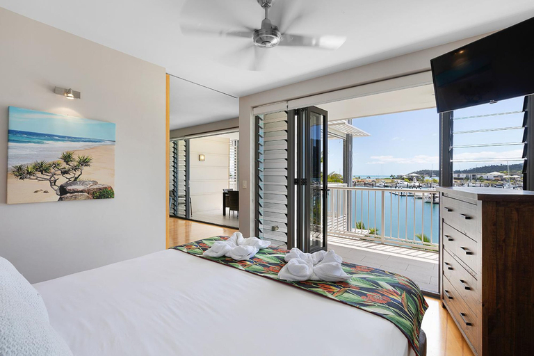 Bedroom 3, The Boathouse Apartments, Whitsunday