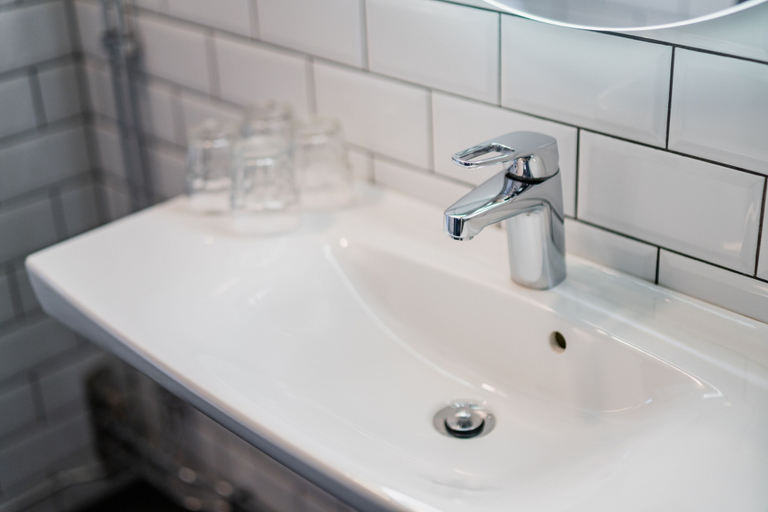 Bathroom 4, Hotell Fridhemsgatan, Mora