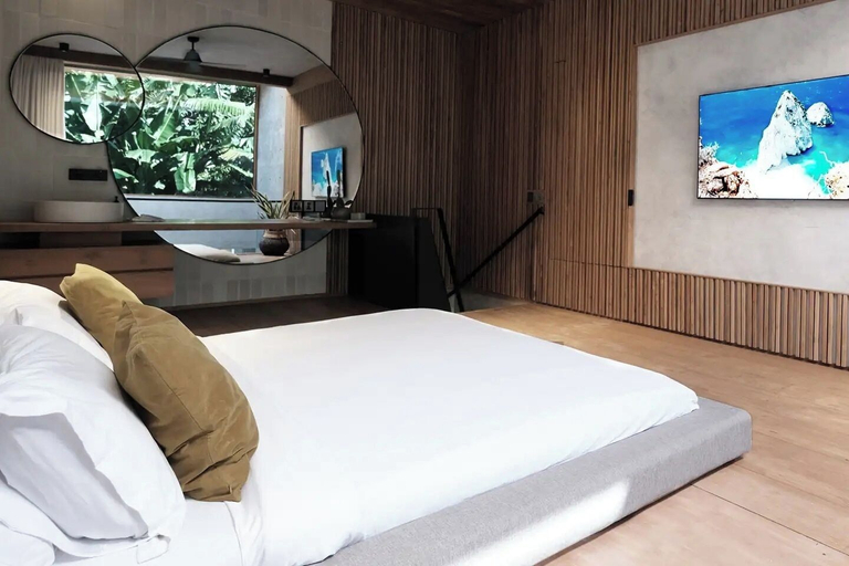 Bedroom 3, Q VILLAS LOFT- DESIGNER - TROPICAL, Badung