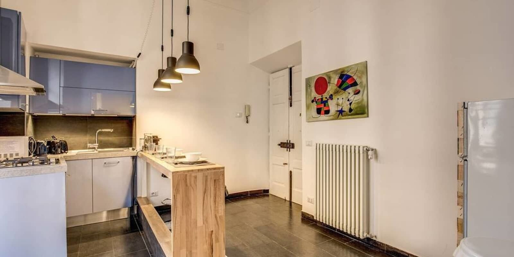 Private kitchenette 3, Cavour Colosseum with Balcony, Rome