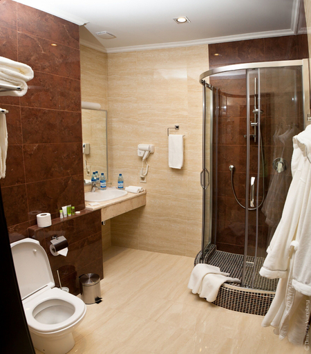 Bathroom 4, Vicomte Hotel, Kharkivs'ka