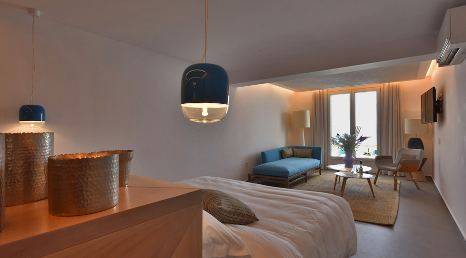 Bedroom 3, Myconian Korali Relais & Chateaux, South Aegean