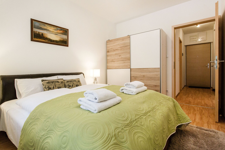 Bedroom 4, Corvin 4 Apartment, Budapesti