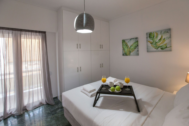 Bedroom 2, Roomy & Comfortable Apt Near Acropolis by GHH, Attica