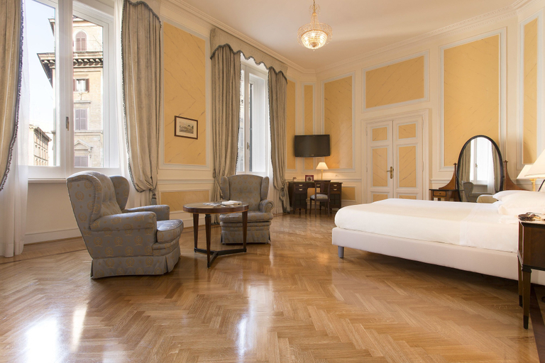 Bedroom 2, Hotel Quirinale, Rome