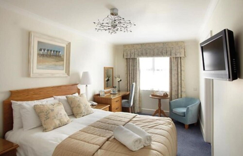 Bedroom 4, The Royal Duchy Hotel, Cornwall