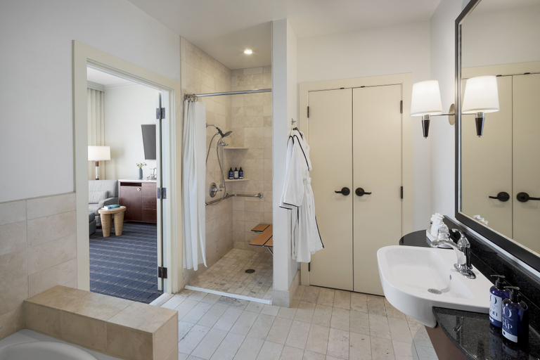 Bathroom 4, Casa Madrona Hotel & Spa, Marin