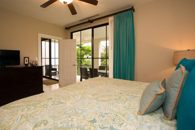 Bedroom 3, Nicely decorated 3rd-floor beauty with pool-view balcony in Coco, Carrillo