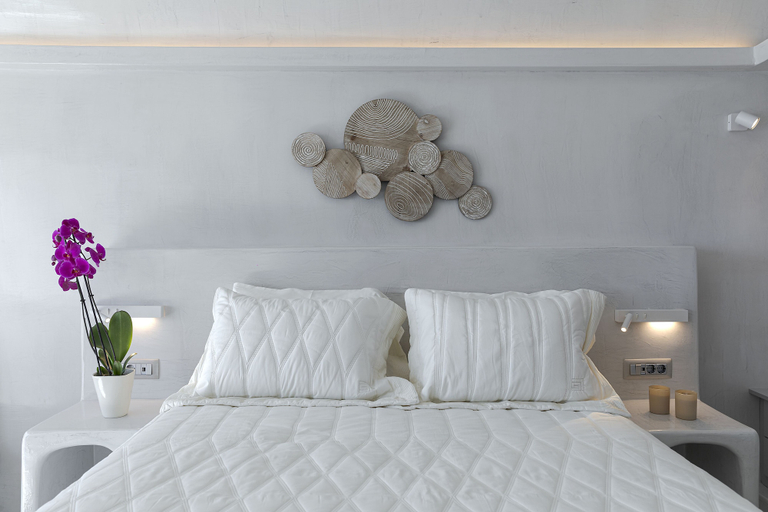Bedroom 3, Kaleidoscope Imerovigli Suites, South Aegean