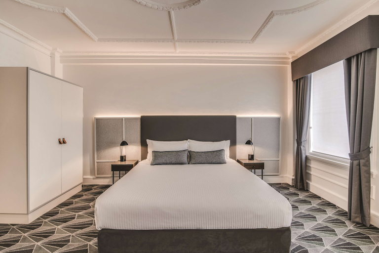 Bedroom 5, The Savoy Hotel on Little Collins Melbourne, Melbourne