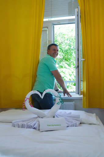 Bedroom 3, Hotel City Residence, Wien