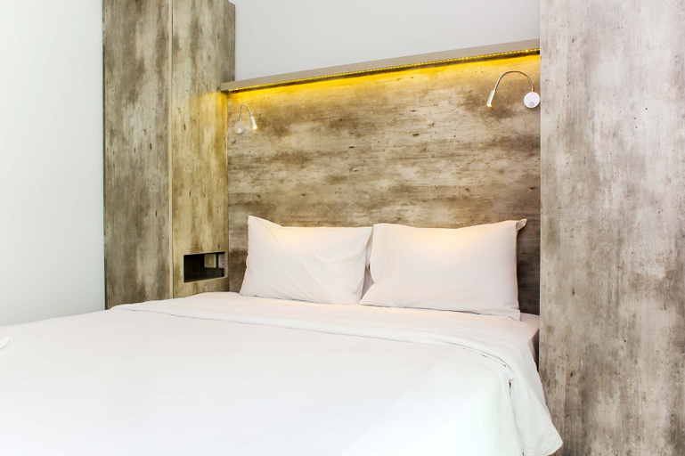 Bedroom 1, Cozy And Nice Studio At Grand Kamala Lagoon Apartment, Bekasi