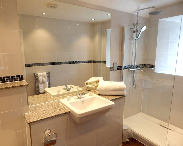 Bathroom 4, Tulloch Castle Hotel, Highland