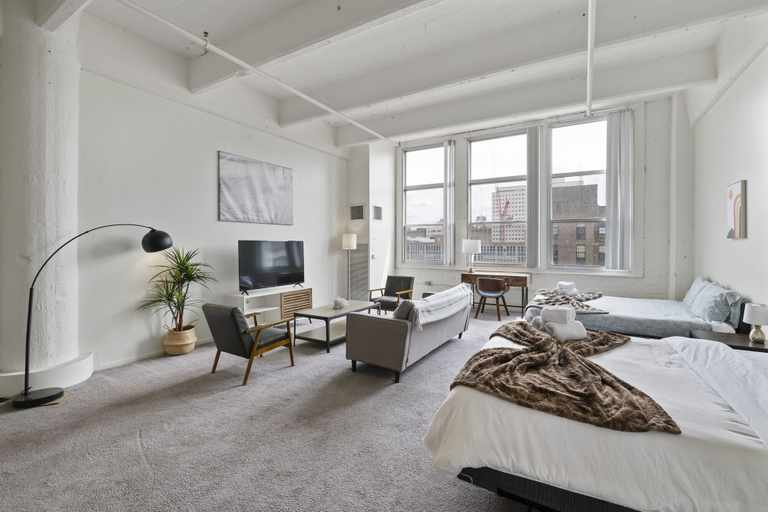 Bedroom 3, Loft 640, Philadelphia