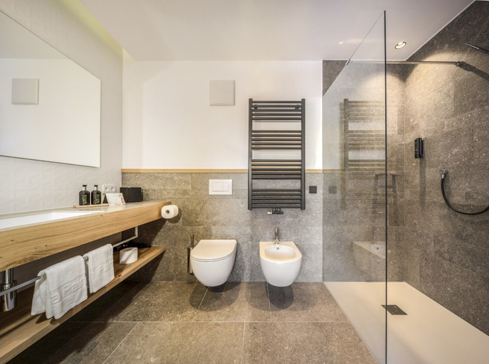 Bathroom 4, Garni Hotel Pra Palmer, Bolzano