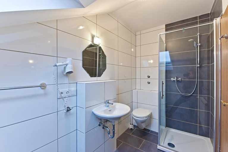 Bathroom 5, Hotel Alt-Finthen, Mainz