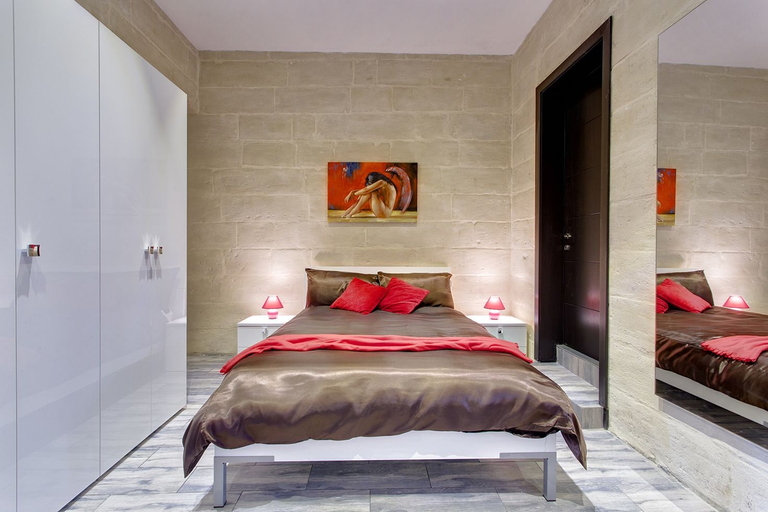 Bedroom 2, Charming Seafront House In Kalkara