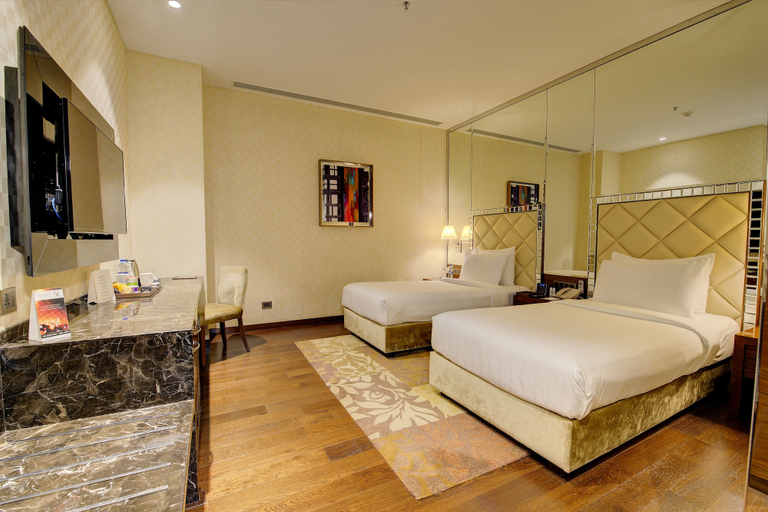 Bedroom 3, Niranta Airport Transit Hotel & Lounge Terminal 2 Arrivals, Mumbai Suburban