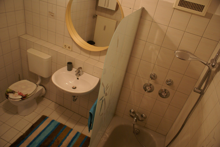 Bathroom, Moor Apartment, Konstanz
