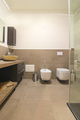 Bathroom 2, Zanardelli Luxury Apartment, Brescia