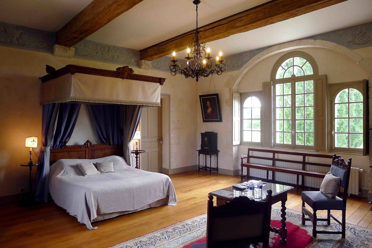 Bedroom 2, Château de Bonnemare, Eure
