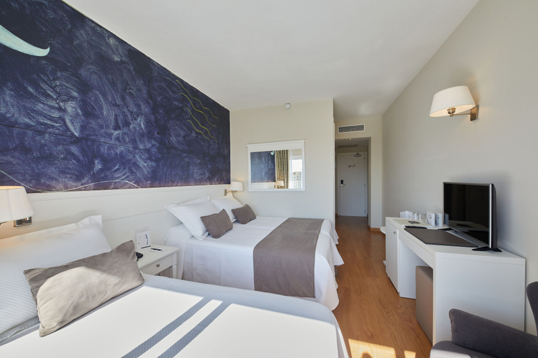 Bedroom 3, Hotel Joan Miró Museum, Baleares