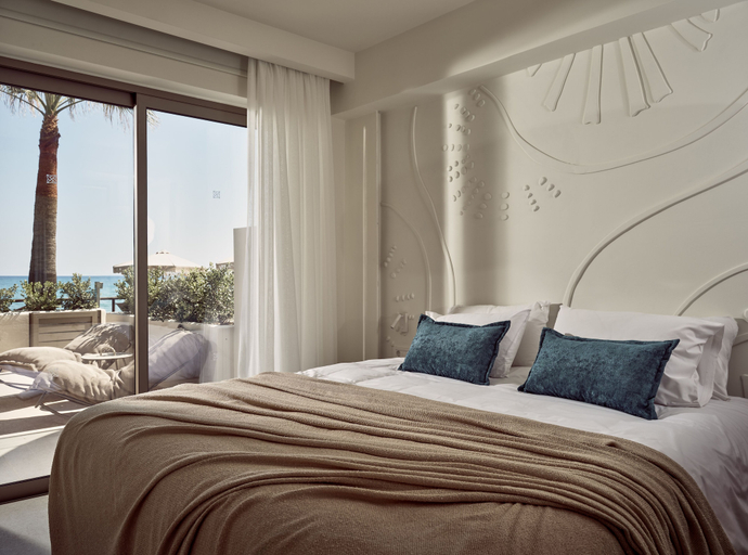 Bedroom 3, Windmill Bay Hotel, Ionian Islands