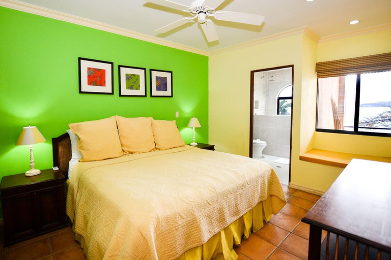 Bedroom 3, Elegant 3BR Beachfront Condo with Spacious Interior, Ocean-View Terrace & Direct Access to Playa Flamingo, Santa Cruz