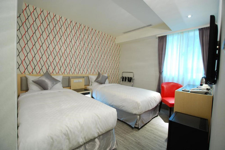 Bedroom 2, Shin Shin Hotel, Taipei City