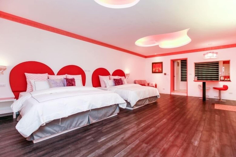 Bedroom 4, The Tiles Garden B&B, Yilan