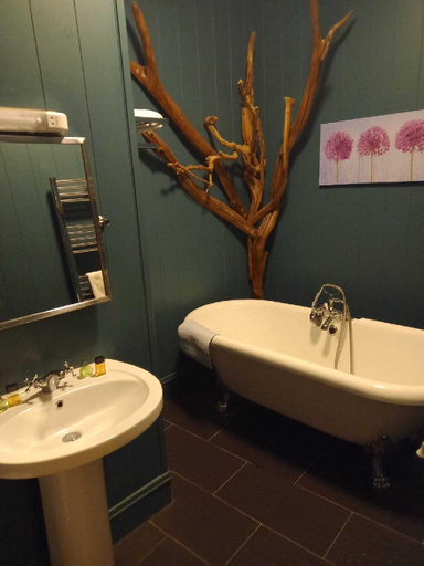 Bathroom 5, No 1 Hotel, Northumberland