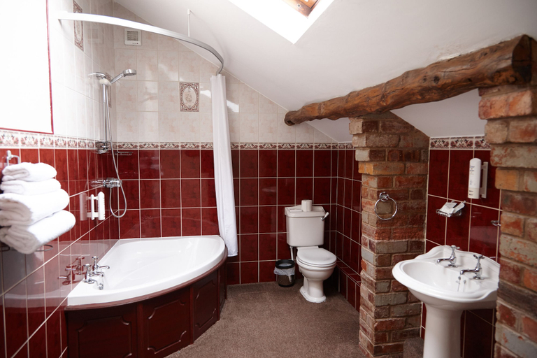 Bathroom 4, Hundith Hill Hotel, Cumbria