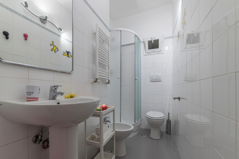 Bathroom 3, Qflat Colosseum lovely apartment, Rome