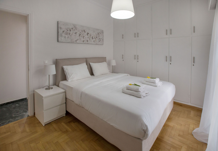 Bedroom 4, Roomy & Comfortable Apt Near Acropolis by GHH, Attica