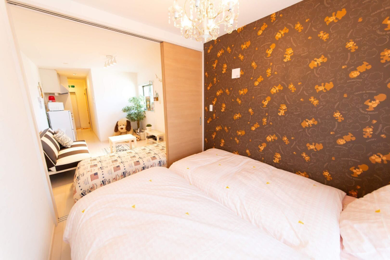 Bedroom 2, L-style Hanazonocho Apartment A, Osaka