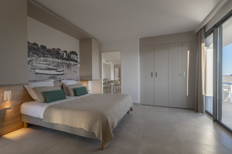 Bedroom 3, Lagrange Apart'HOTEL Les Jardins d'Olympie, Alpes-Maritimes