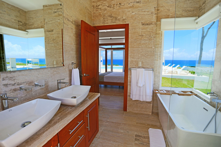 Bathroom 3, Ocean Front Villa Deluxe 4 Bedroom, Sosua
