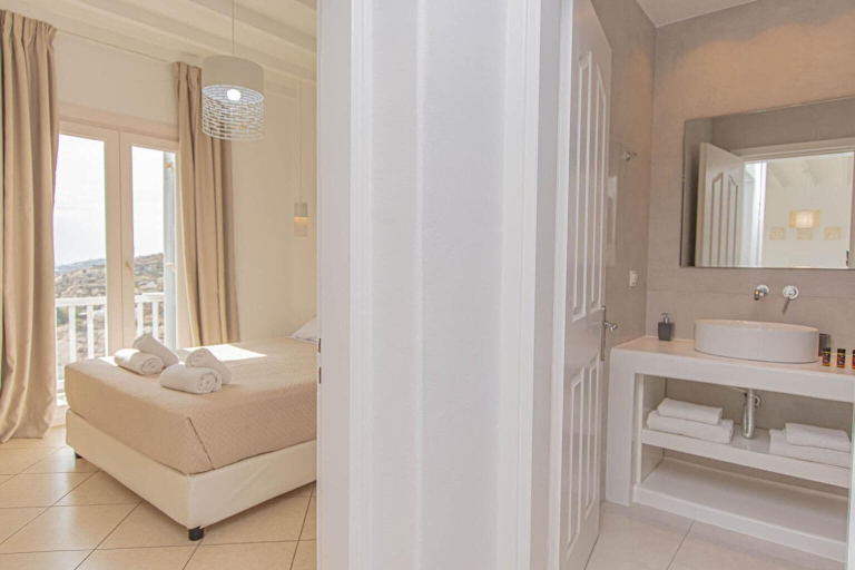 Bedroom 3, Overview Mykonos Apartments, South Aegean